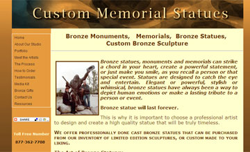 Custom Memorial Statues
